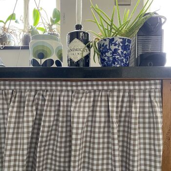 Sink Skirt, Vanity Curtain, Cabinet Cover, Cupboard Blinds, 3 of 6