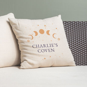 Personalised Moon Phase Cushion Cover, 2 of 3