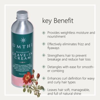 Restorative Leave In Conditioner Cream To Reduce Frizz, 2 of 3