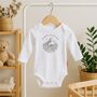 New Daddy Adventure Is Waiting Baby Vest, thumbnail 1 of 12