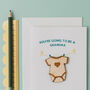 Personalised 'You're Going To Be Grandparents' Baby Grow Announcement Card, thumbnail 4 of 5