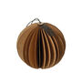 Recycled Paper Christmas Ball Decoration, thumbnail 3 of 4