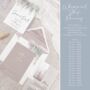Whimsical Spring Wedding Invitation Stack, thumbnail 5 of 8