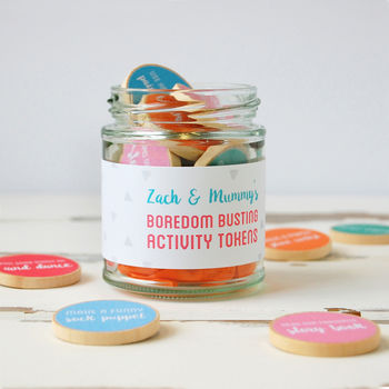Personalised Daddy And Me Boredom Activity Idea Tokens, 12 of 12