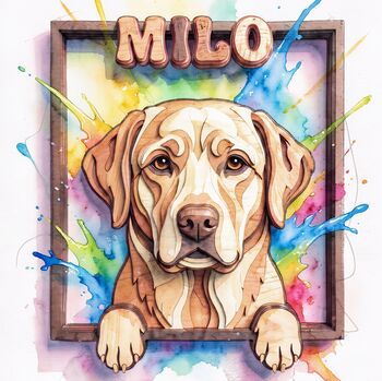 Custom Pet Art Portrait, 6 of 6