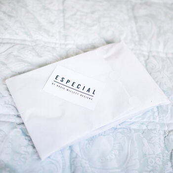 Personalised Pink/Grey Nordic Knitted Christmas Stocking, 8 of 8