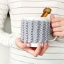 Make Your Own Beginner Cup Cosy Mini Knitting Kit, thumbnail 4 of 5