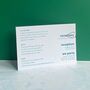 Colourful, Fun Ticket Style Alternative Wedding Invitation, thumbnail 5 of 5