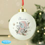 Personalised Me To You Cosy Winter Bauble, thumbnail 1 of 3