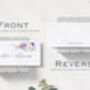 Purple Wedding Place Cards, thumbnail 3 of 4