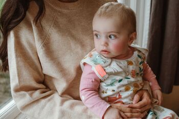Folk And Thread Organic Baby Sleep Bag Folktails, 6 of 11