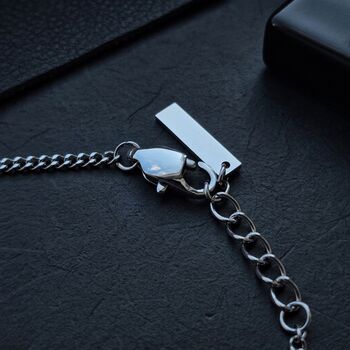Cuban Link Bracelet Silver, 2 of 8