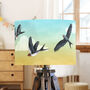 Swallow Bird Lampshade – Handmade Nature Inspired Lighting, thumbnail 2 of 3