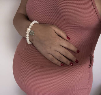 Aska Rose Quartz Maternity Movement Bracelet, 7 of 12