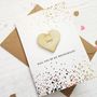 Gold Foil Be My Bridesmaid Personalised Card, thumbnail 1 of 5