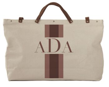Personalised Colour Block Stripe Holdall, 2 of 2
