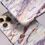 Purple Reign Marble Case For iPhone, thumbnail 3 of 4
