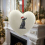 Flat Coated Retriever Ceramic Bauble, thumbnail 4 of 4