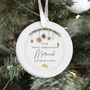 Personalised Ornament With Names For Newlyweds, thumbnail 1 of 7