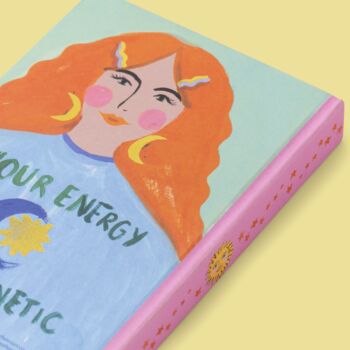 Gold Edged Gratitude Journal With Pink Tassle, 6 of 7