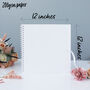 Personalised Sunflower Wedding Guest Book, thumbnail 6 of 6