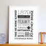 'Football And Religion' Personalised Print, thumbnail 1 of 5