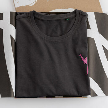 Flamingo Print T Shirt, 7 of 7