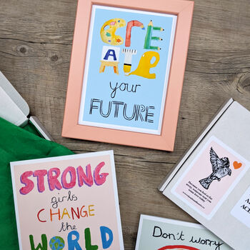 Children's Positivity Print Letterbox Gift, 2 of 11