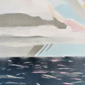 'Seascape' Original Spray Paint Picture, 11 of 12