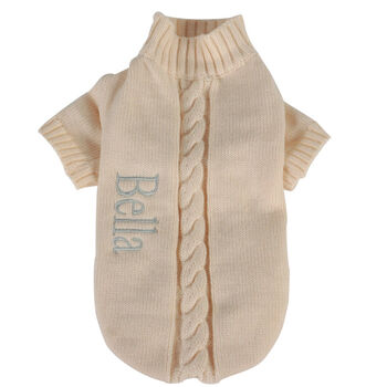 Personalised Knitted Pet Jumper, 2 of 2