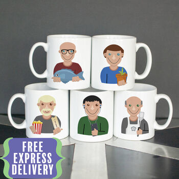 Personalised Hobby Gift Mug For Him, 2 of 10