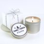 Personalised Couple's Arrows Scented Soy Candle, thumbnail 2 of 2