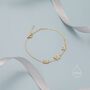 Cz Butterfly Floating Bracelet Sterling Silver, thumbnail 3 of 10