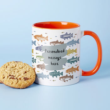 Choose Your Message Fishing Mug For Dad, 5 of 7