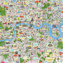 Limited Edition London Illustrated Map Print, thumbnail 4 of 4
