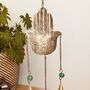 Hand Of Fatima Indian Bells Wind Chime, thumbnail 8 of 10