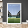 Twickenham Stadium England Rugby Poster, thumbnail 1 of 7