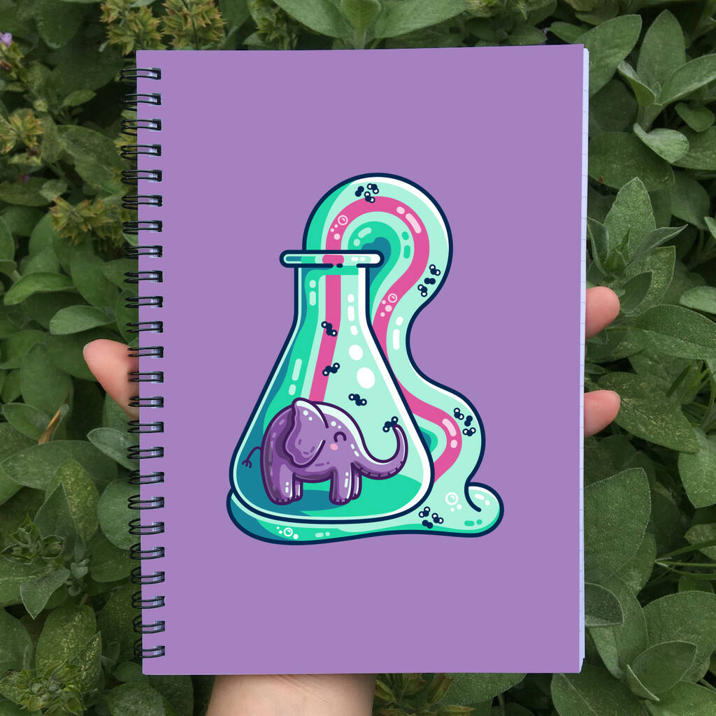 Elephant Toothpaste Chemistry Experiment Notebook By Flaming Imp