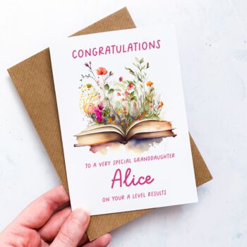 Personalised Congratulations On Your Gsce/A Level Results, 4 of 5