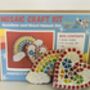 Children's Mosaic Craft Kit Including Two Mosaics, thumbnail 1 of 7