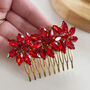 Red Christmas Hair Accessory, thumbnail 2 of 3