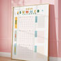 Large 2024 Summer Bucket List Wall Planner, thumbnail 11 of 11