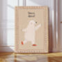 Dancing Bear Nursery Art Print, thumbnail 1 of 4