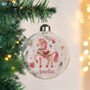 Unicorn Christmas Bauble Gift For Girls, thumbnail 4 of 4