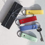 Colourful Personalised Leather Keyring, thumbnail 6 of 7