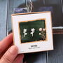 Birth Month Flower Earring Studs, thumbnail 3 of 9