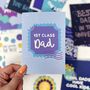 Father's Day Card 'First Class Dad', thumbnail 1 of 3