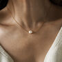 Elisa. Gold Filled Pearl Necklace, thumbnail 1 of 3