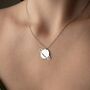 Celestial Saturn Planet Necklace, thumbnail 4 of 8