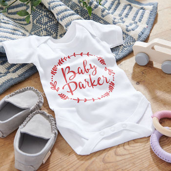 Personalised New Born Baby Grow, 2 of 12